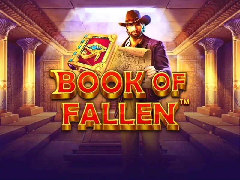 Book of the Fallen slot visual from Pragmatic Play available on spin247casino.de
