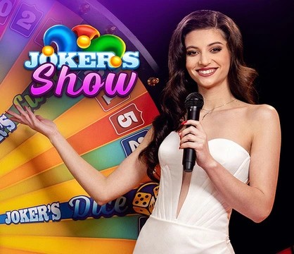 Joker’s Show slot visual from Skywind Group available on spin247casino.de